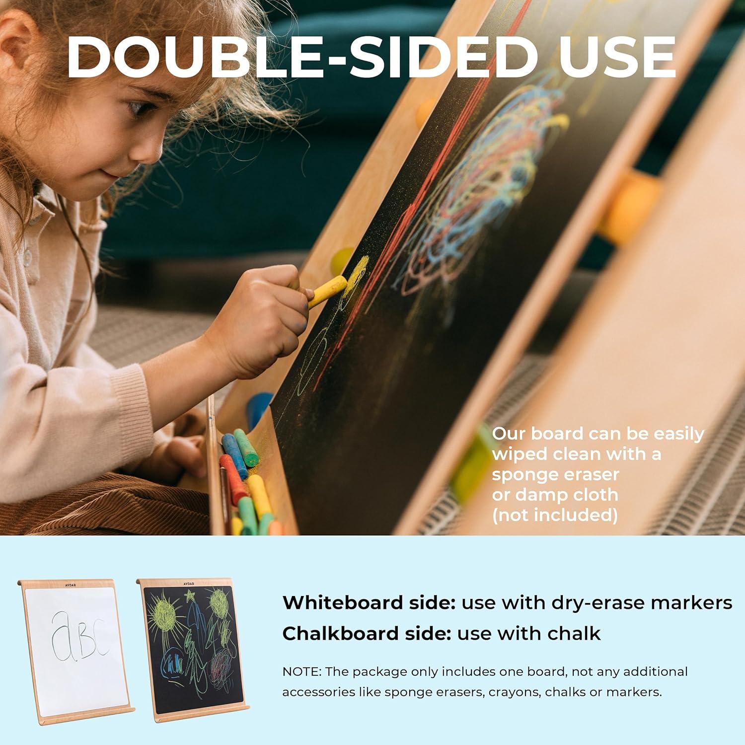 Tablero de Dibujo Magnético Doble Cara AVDAR 55.9x43.9cm