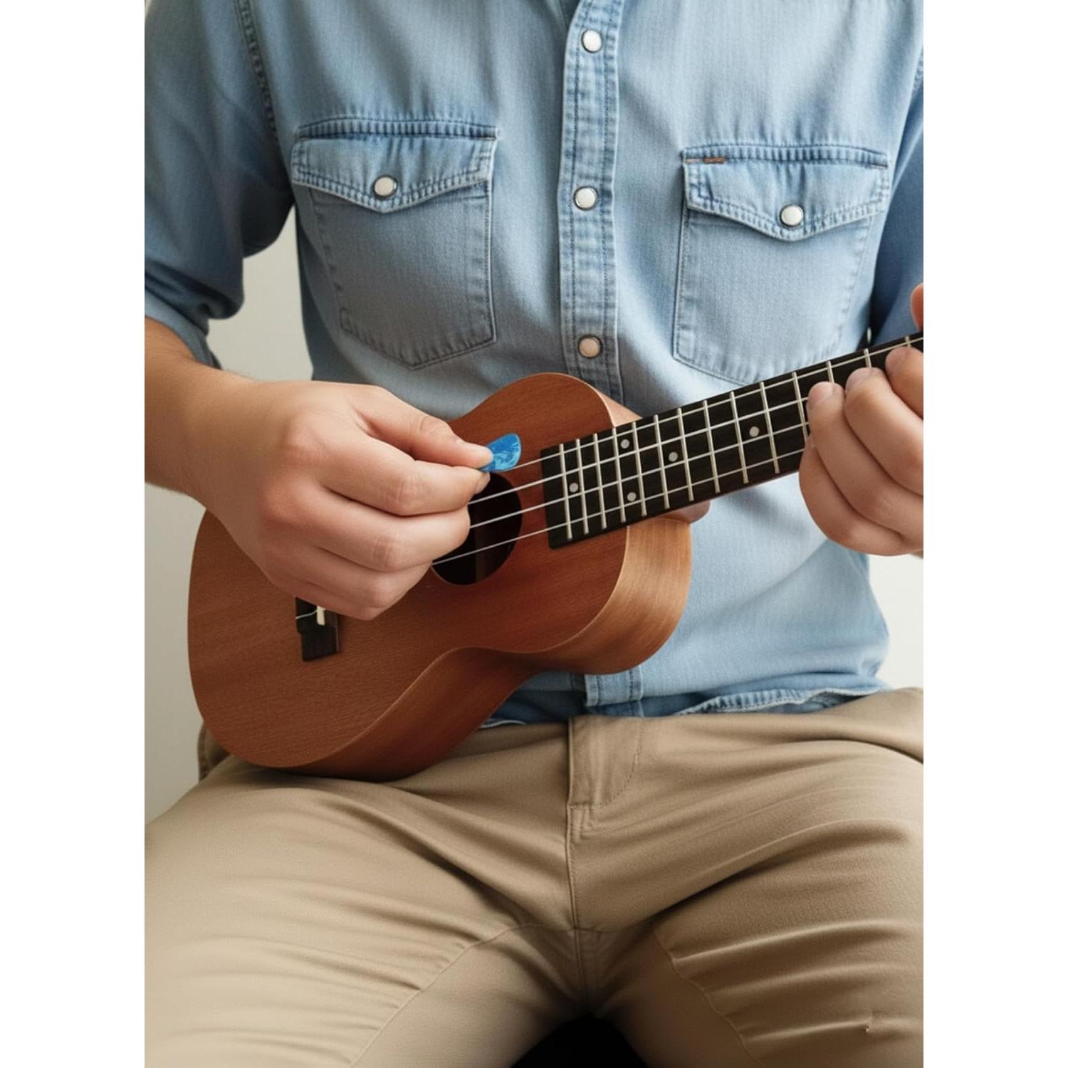 Púas de Guitarra I-MART Celuloide 0.46mm - Paquete de 12 Colores