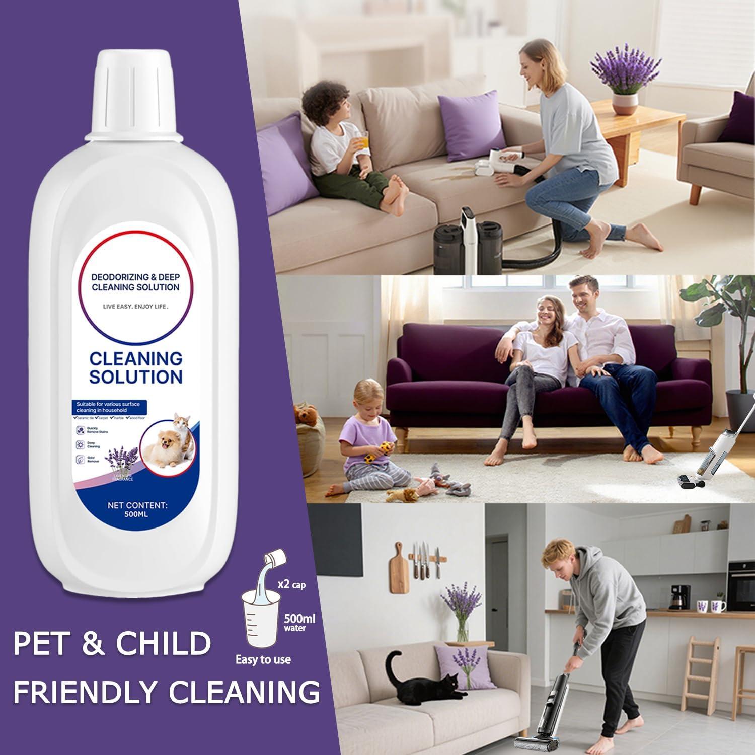 Limpiador de Piso Aroma Lavanda Vacbeuta 500ml x2 - Tineco