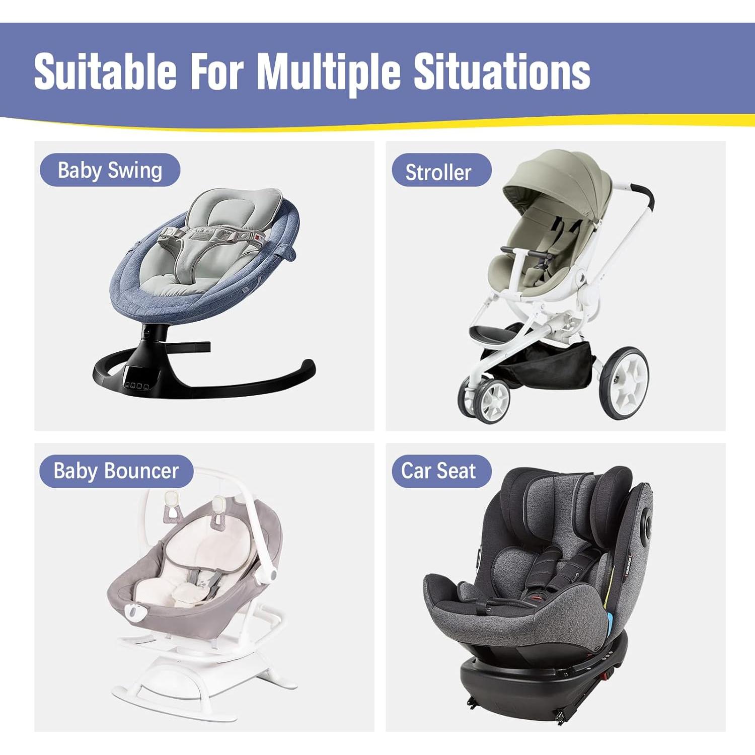 Almohada de Soporte para Bebé KAKIBLIN Zorro - Viaje y Auto