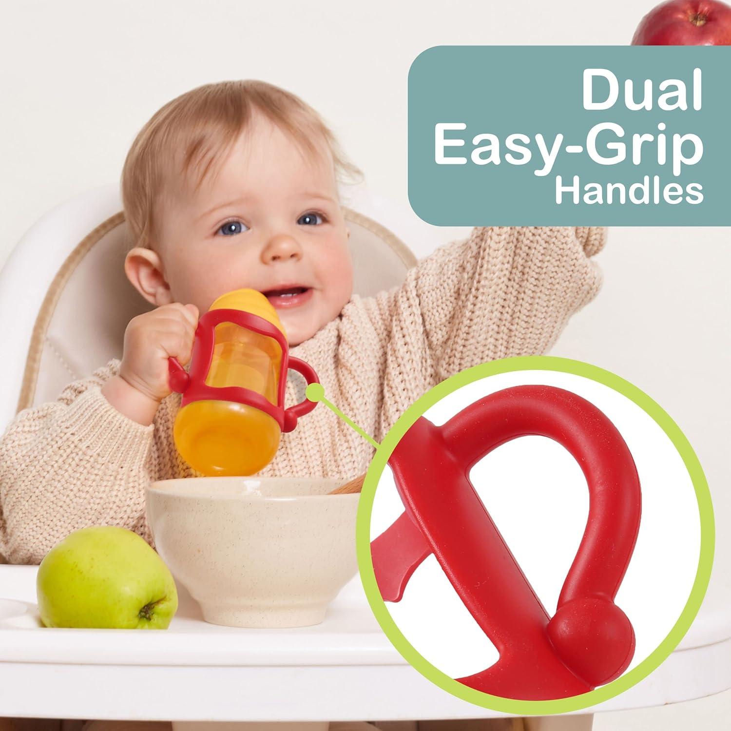 Mangos de Biberón TonGass (Paquete de 3) Silicona Libre BPA