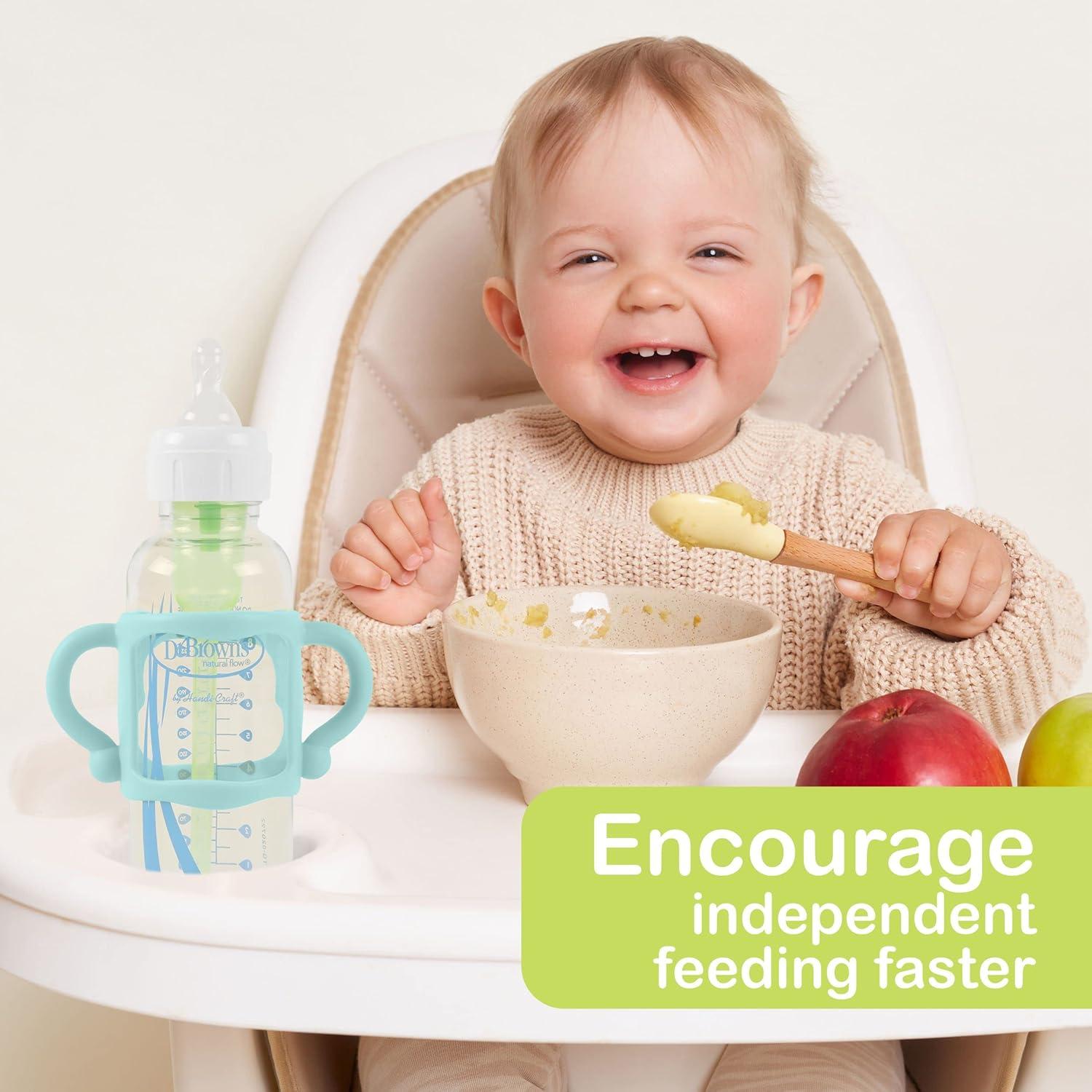 Mangos de Biberón TonGass (Paquete de 3) Silicona Libre BPA