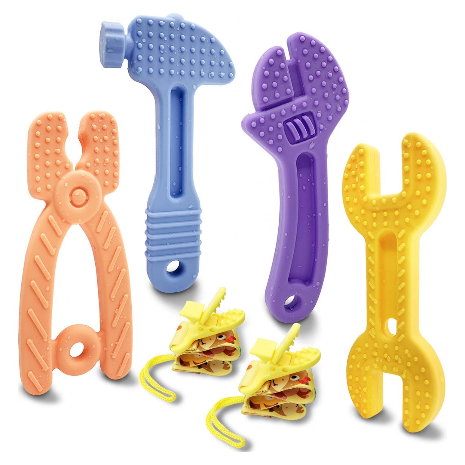 Juguetes de Dentición para Bebés Silicona 3-12 Meses Set