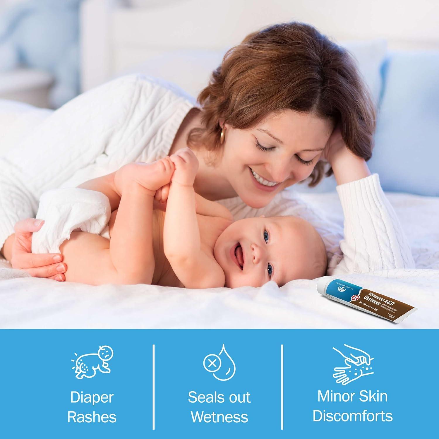 Ungüento A&D TenderGentle 113g para erupciones de pañal