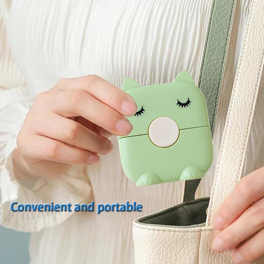 Recortador de Cabello 2 en 1 ZBJBinCH Verde Manzana