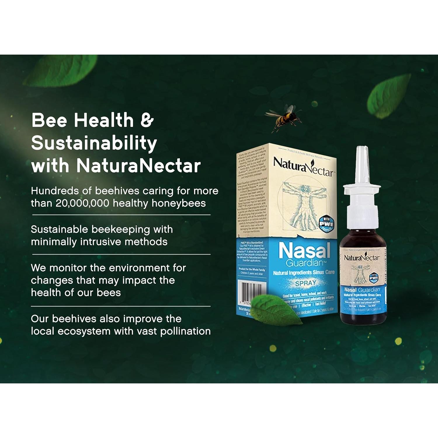 Spray Nasal Salino NaturaNectar con Propóleos 29.57 ml