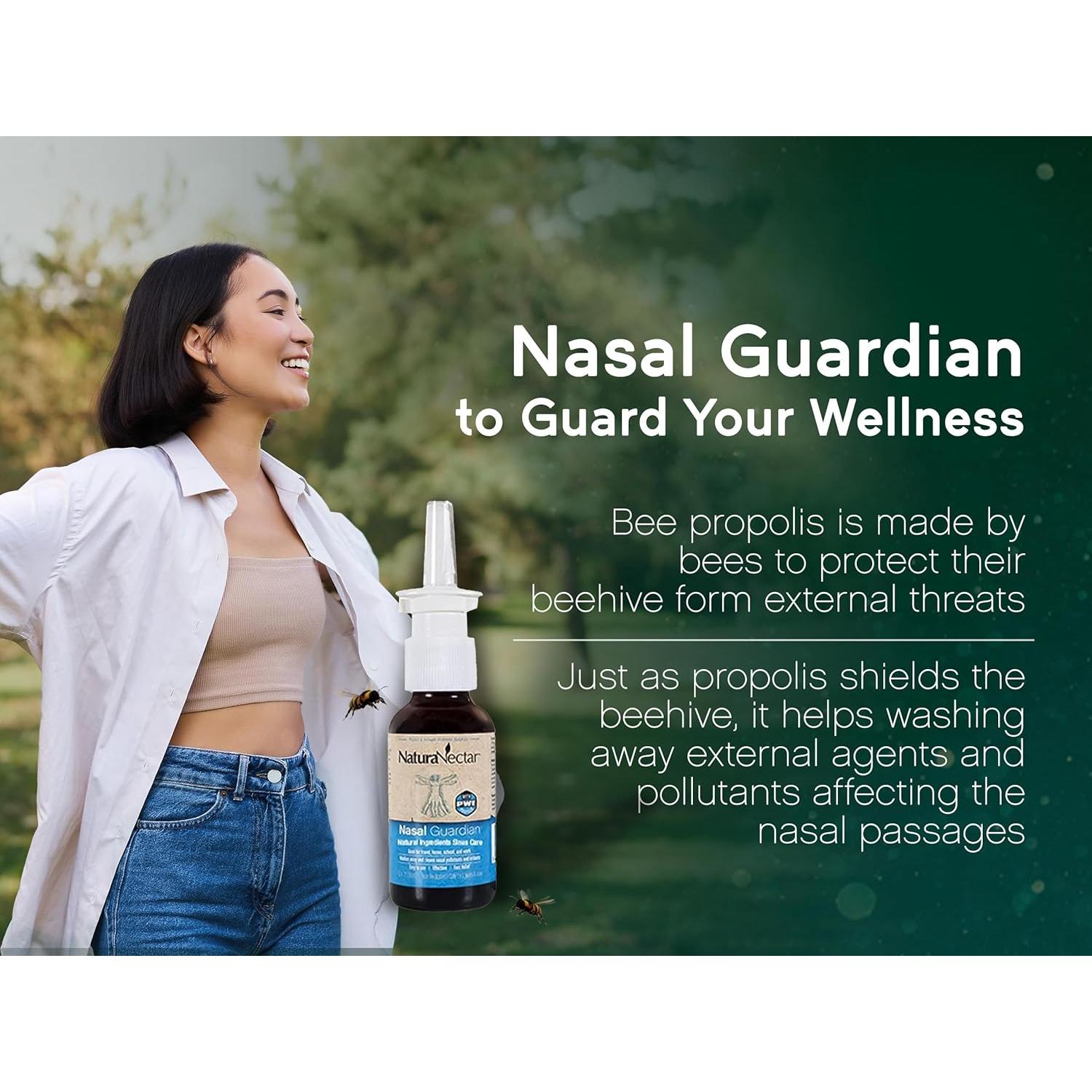 Spray Nasal Salino NaturaNectar con Propóleos 29.57 ml