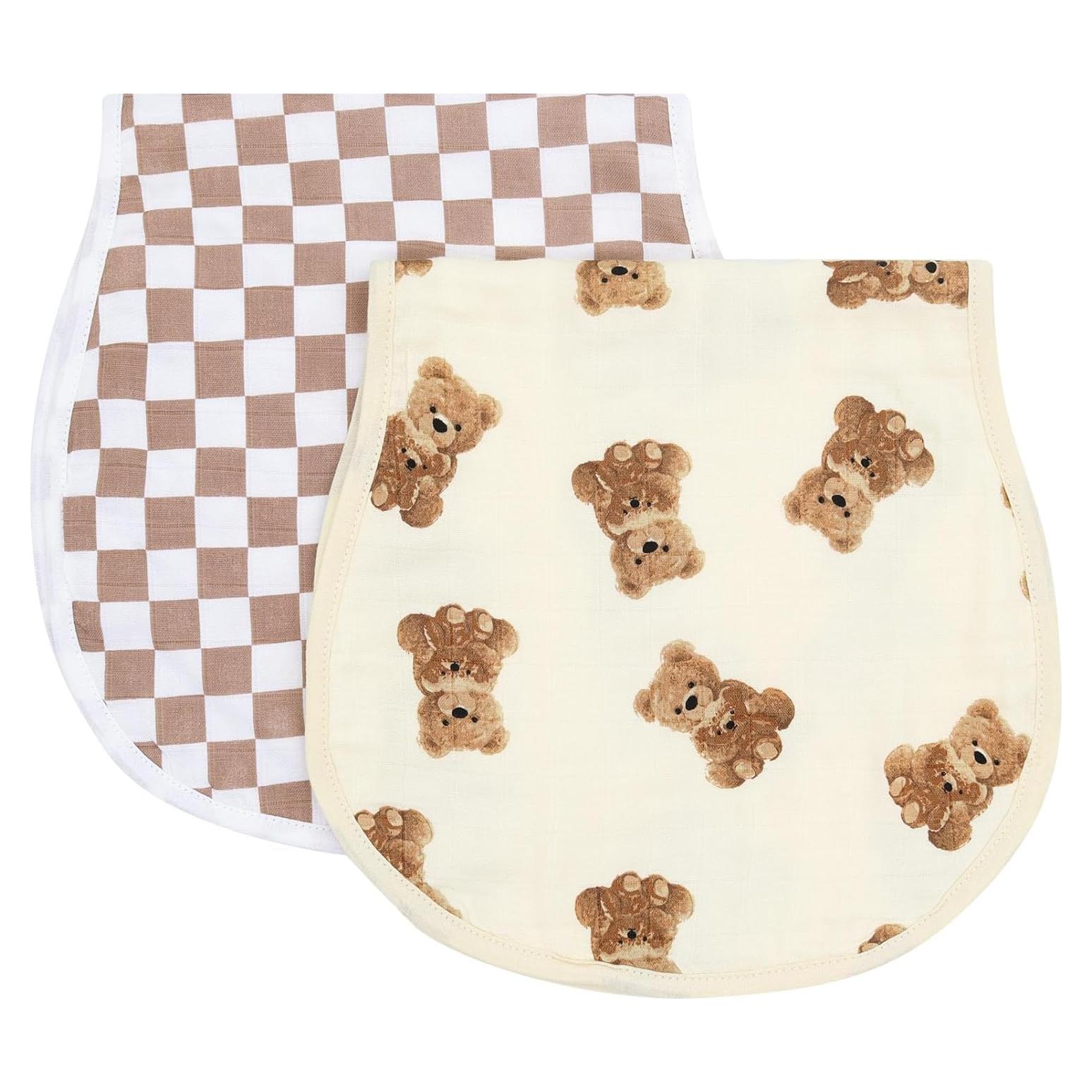 Paños para Eructar LifeTree 2 Pack 70% Bambú 55.88x25.4cm