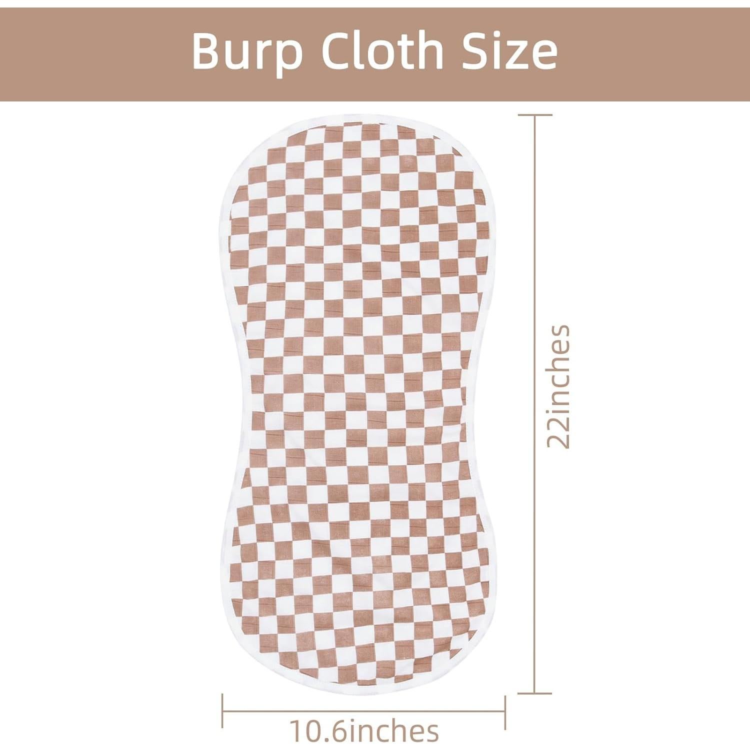 Paños para Eructar LifeTree 2 Pack 70% Bambú 55.88x25.4cm