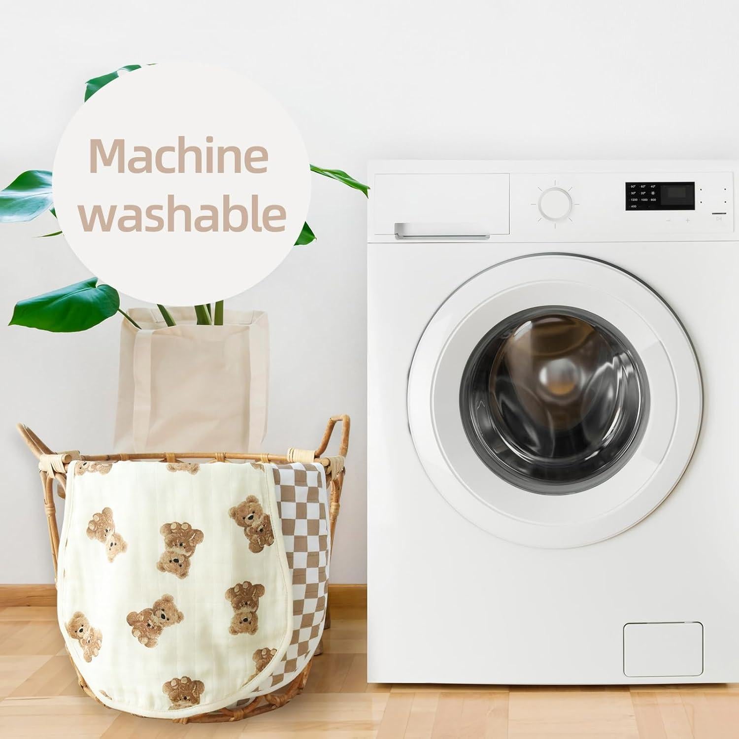 Paños para Eructar LifeTree 2 Pack 70% Bambú 55.88x25.4cm