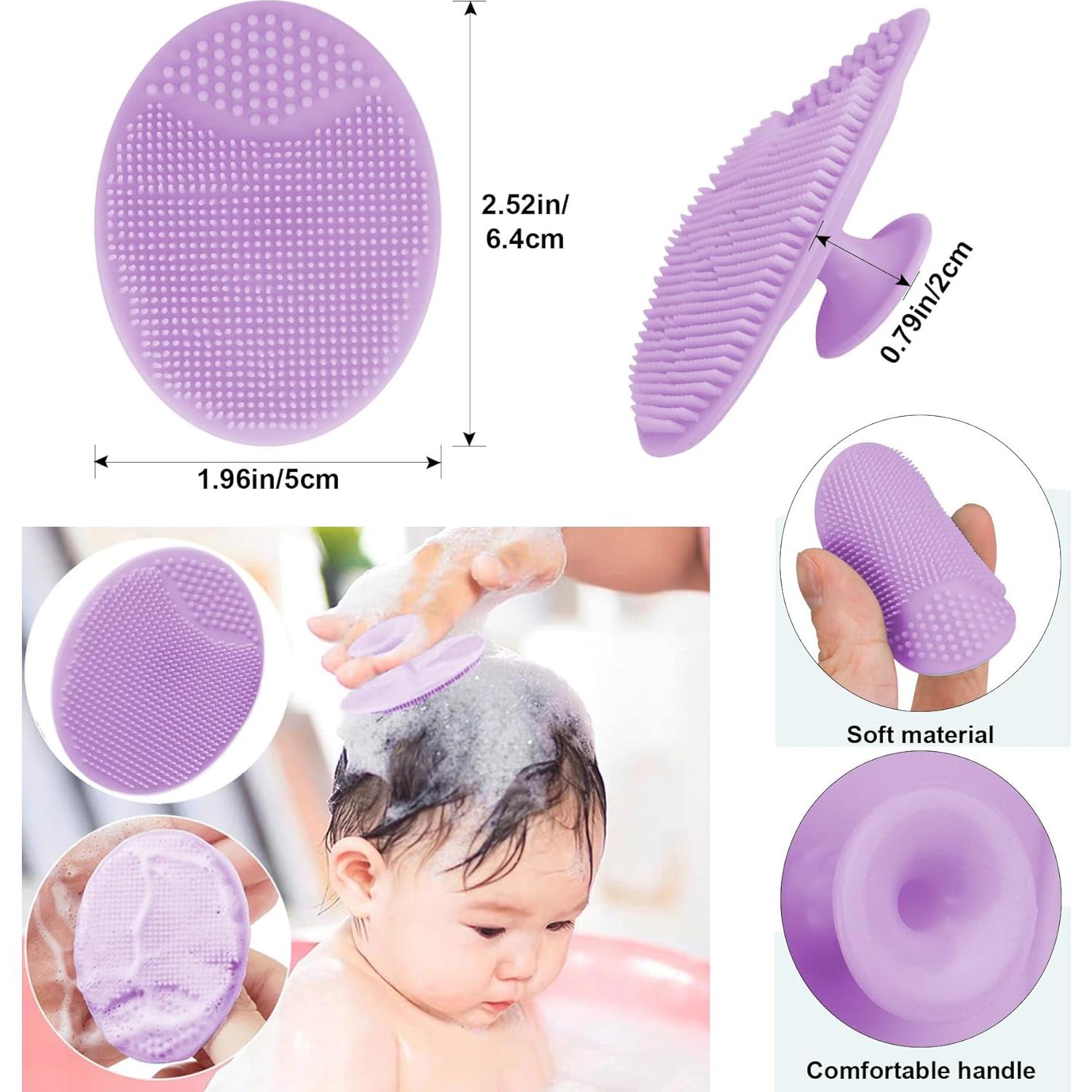 Juego de Cepillos para Bebé Molylove - 2 Piezas Madera Suave