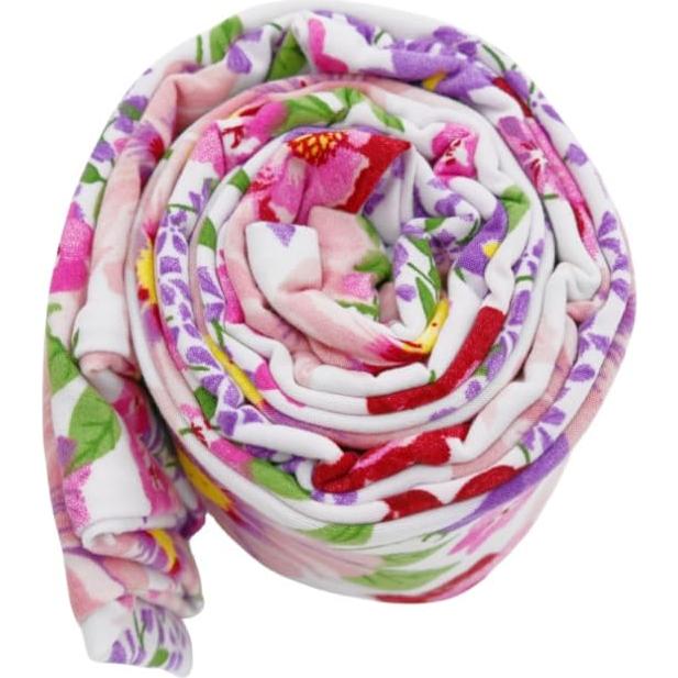 Funda para Asiento de Auto Bebé Synrroe Floral Rosa Morado