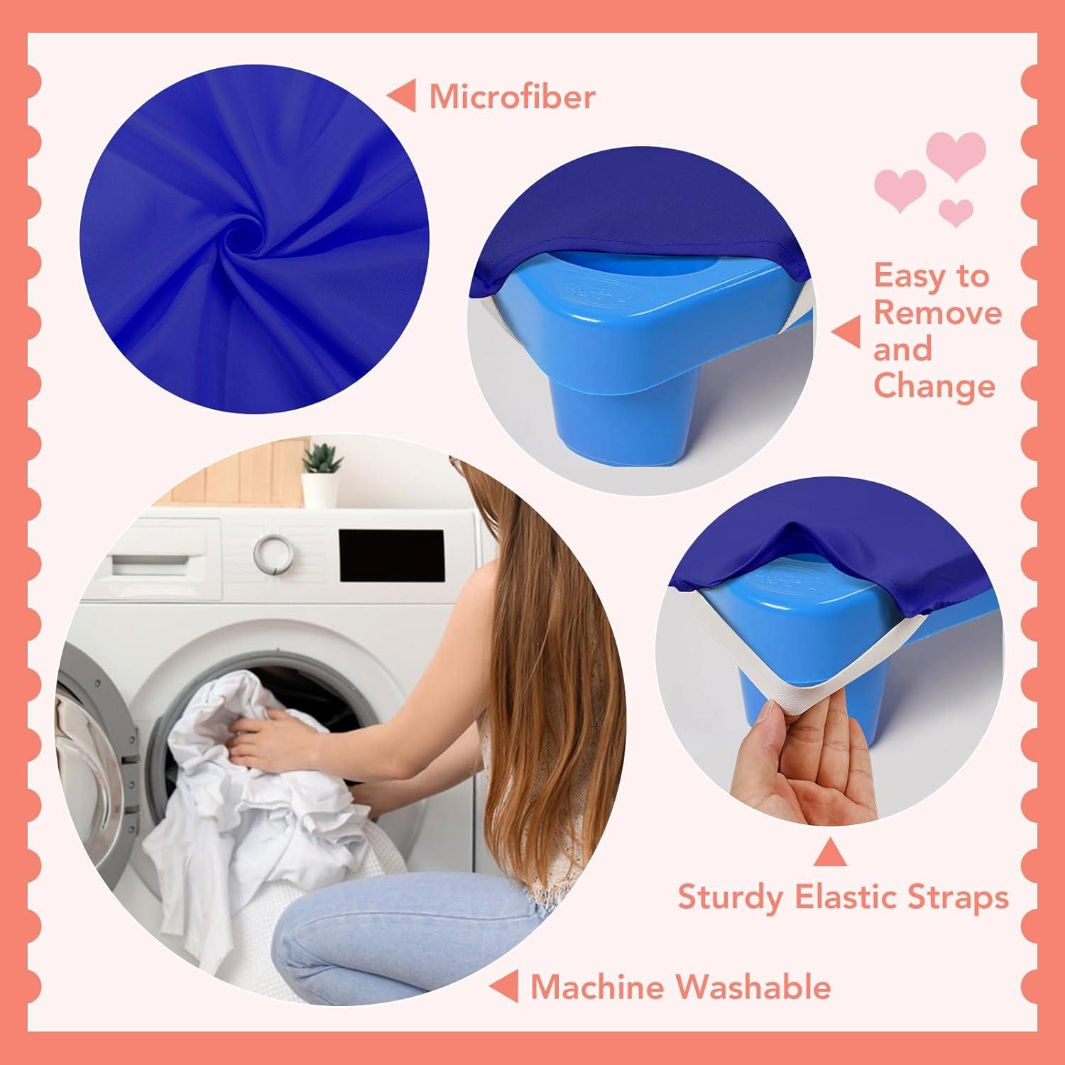 Sábanas para Cuna de Guardería RowinsyDD 58x130 cm Azul 2 Pcs