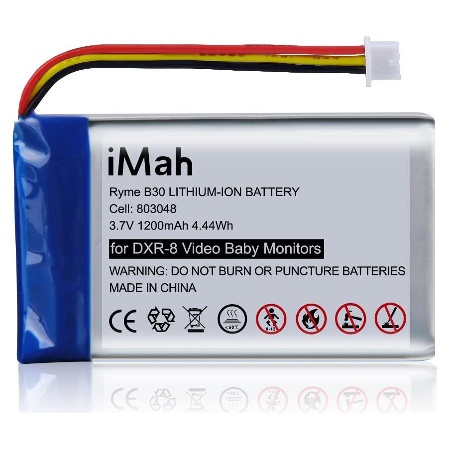 Batería de litio recargable iMah para monitor Infant Optics DXR-8
