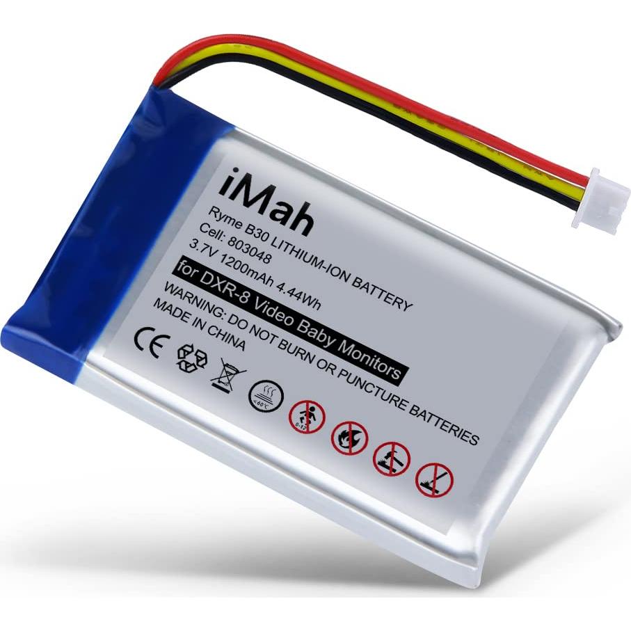 Batería de litio recargable iMah para monitor Infant Optics DXR-8