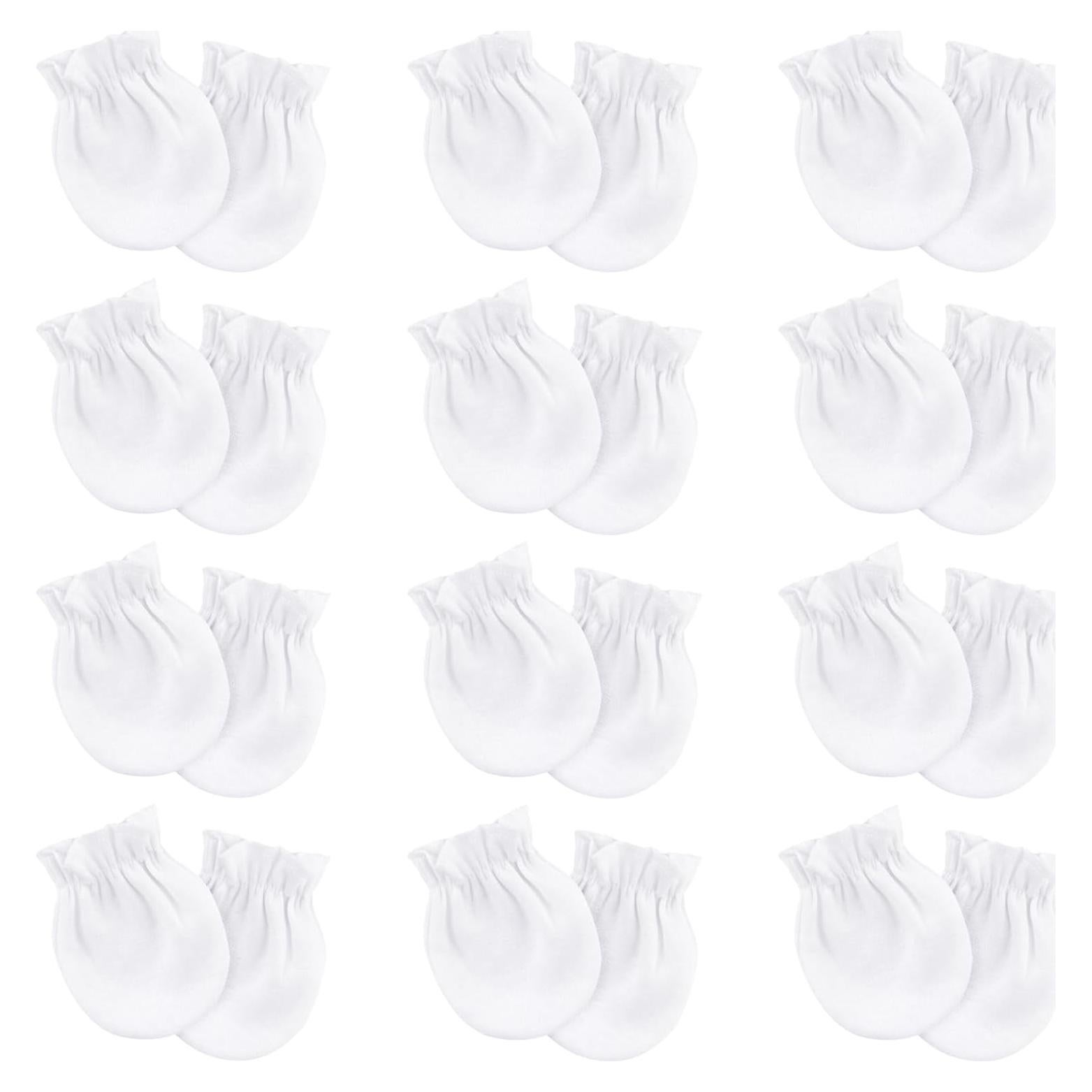 Manoplas para Bebés Recién Nacidos AQOKKA Algodón Orgánico 0-6 Meses