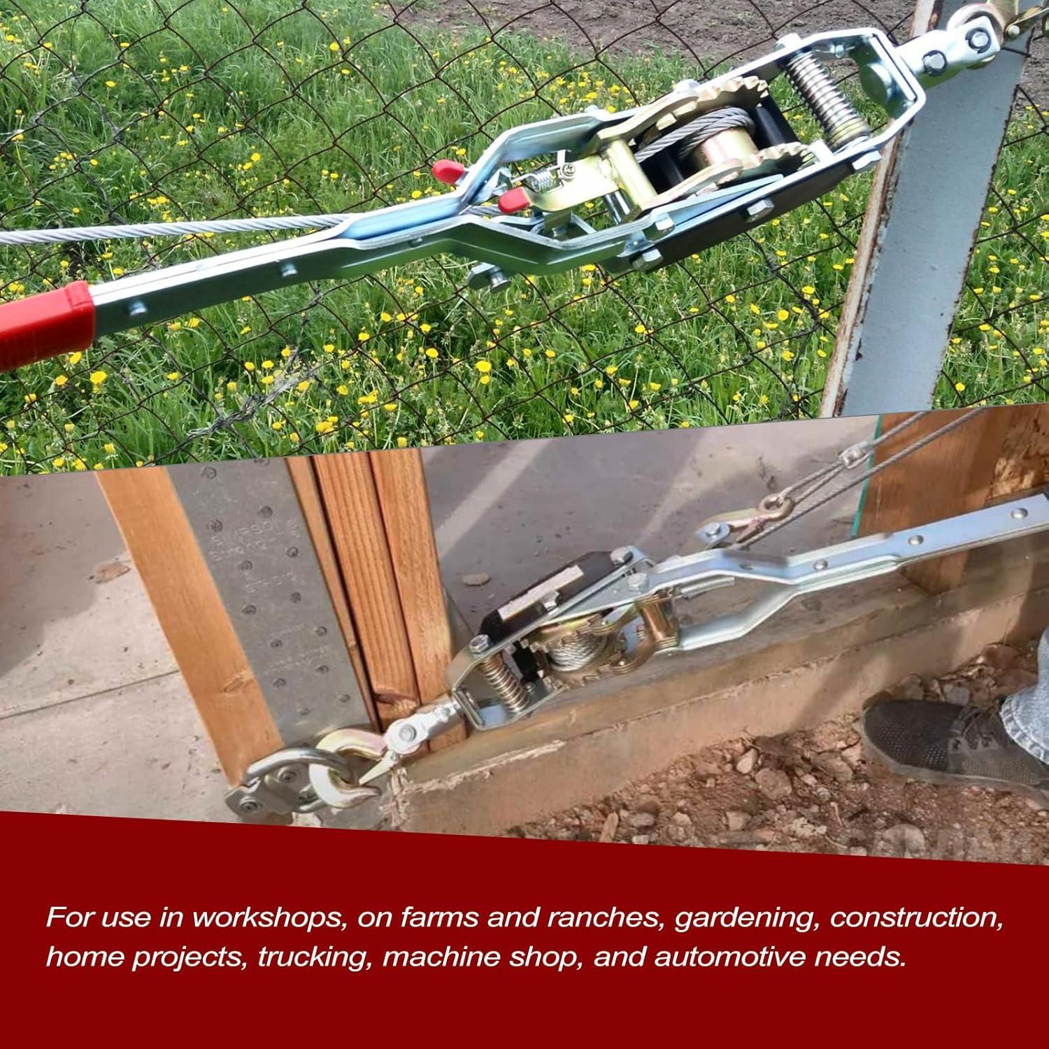 Extractor de Palanca BIGREAT 2 Toneladas con Ganchos y Correa