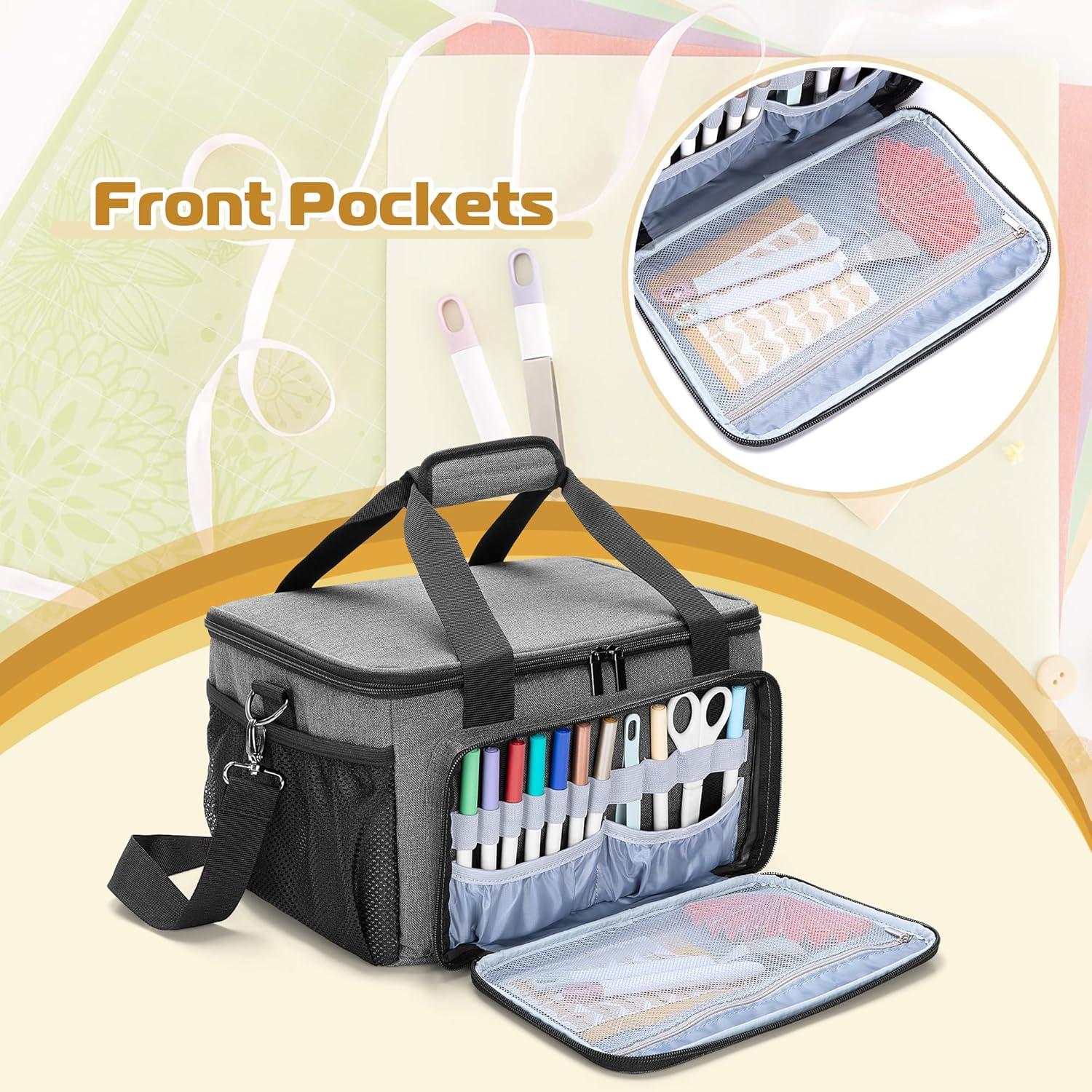 Funda de Transporte LUXJA para Cricut Joy Xtra - Gris