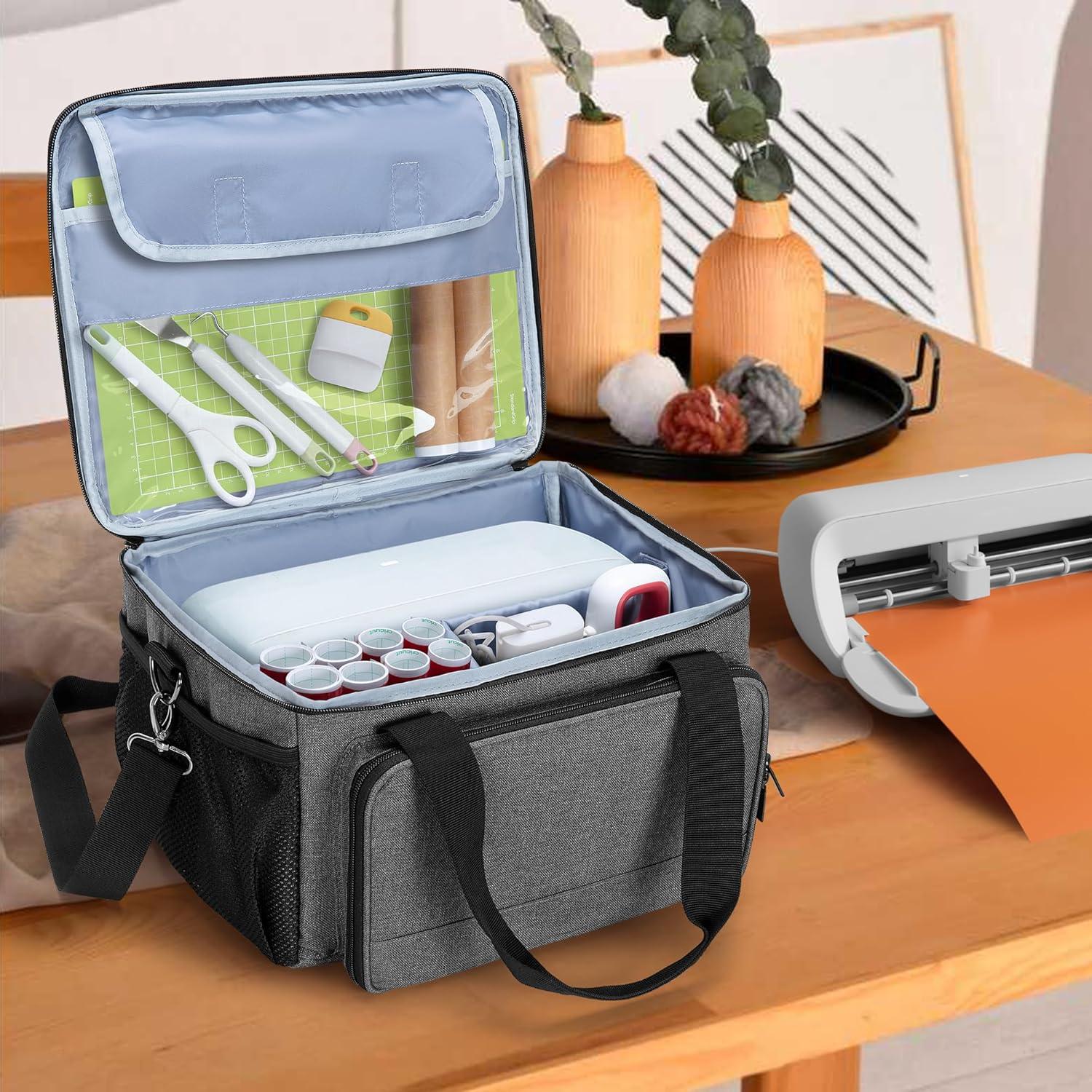 Funda de Transporte LUXJA para Cricut Joy Xtra - Gris