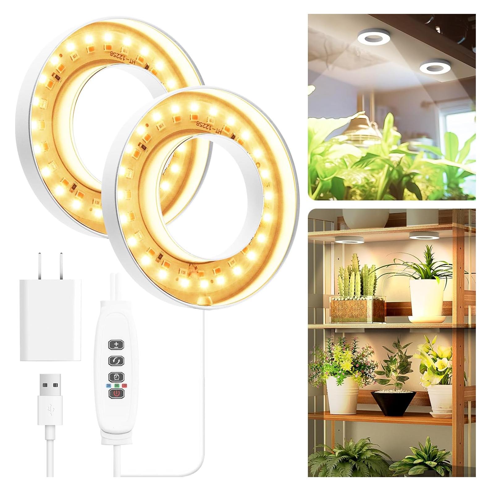 Luz de Crecimiento de Techo Mosthink 96 LEDs Espectro Completo