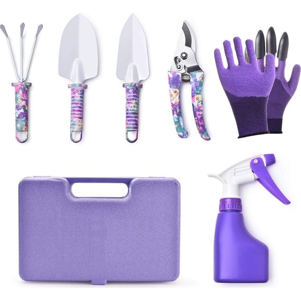 Juego de Herramientas de Jardín 6 Piezas WISDOMLIFE Antideslizante