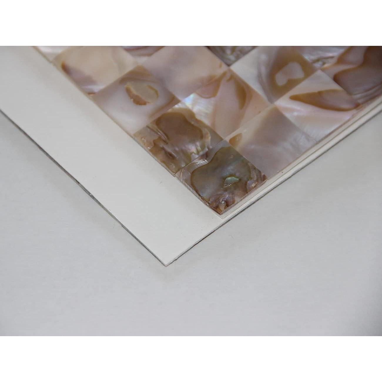 Mosaico de Concha de Madreperla MOP 30.48x30.48cm Colorido