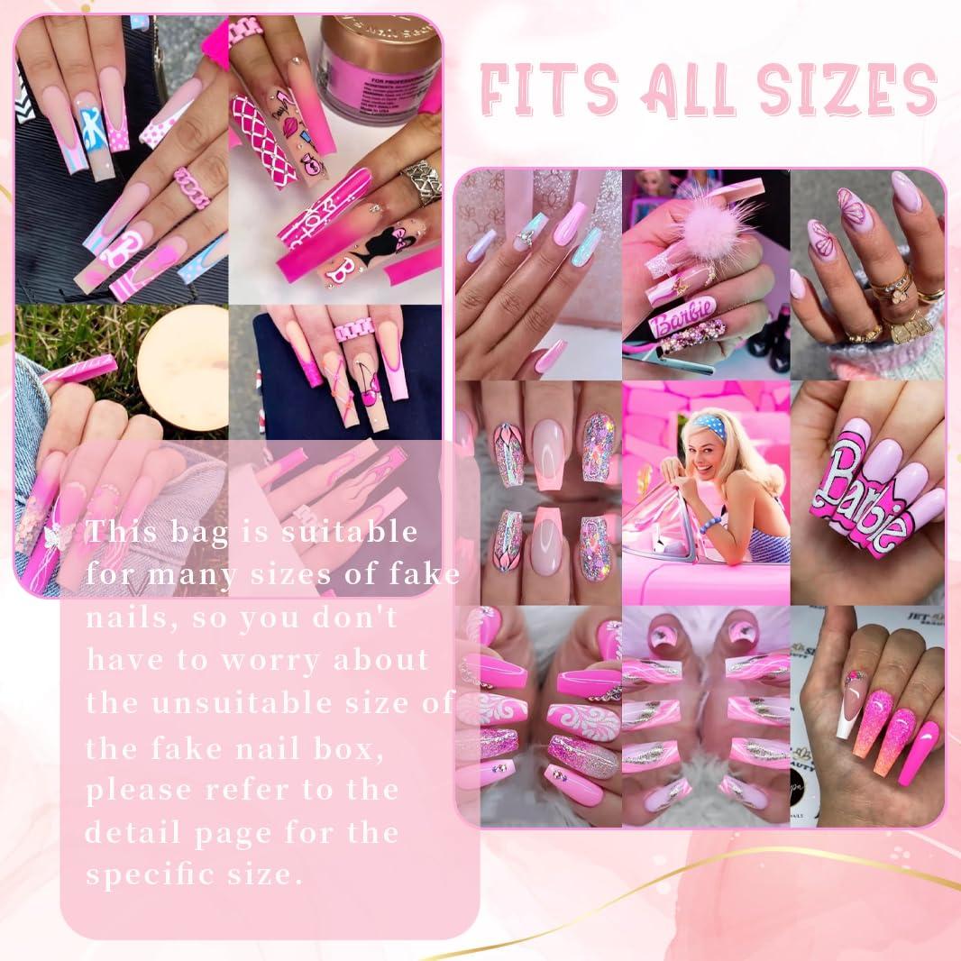 Set 200 Bolsas Empaque Uñas Holográficas SUEolmo Pequeña