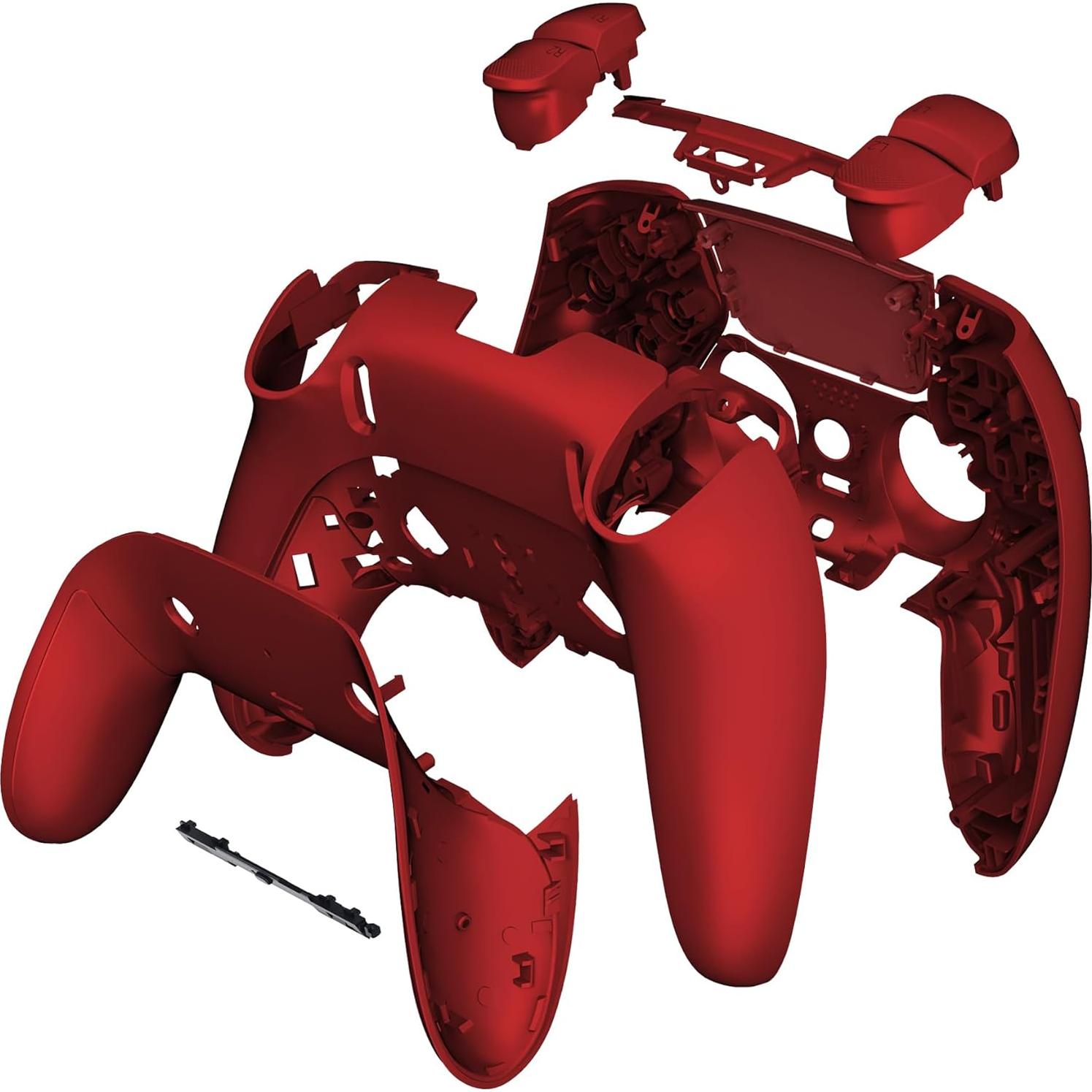eXtremeRate Carcasa Completa Rojo Escarlata para PS5 Edge