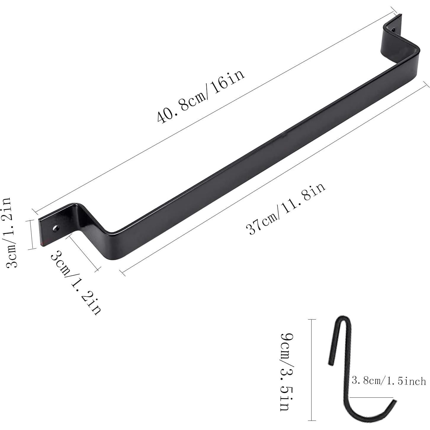 Soporte de Utensilios de Cocina DREAMWENF con 10 Ganchos en S