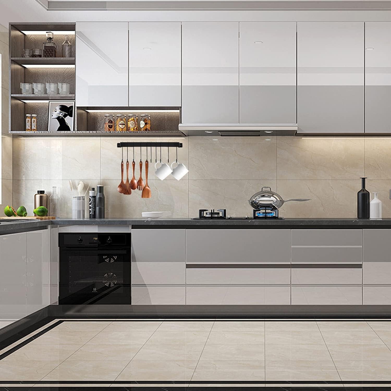 Soporte de Utensilios de Cocina DREAMWENF con 10 Ganchos en S