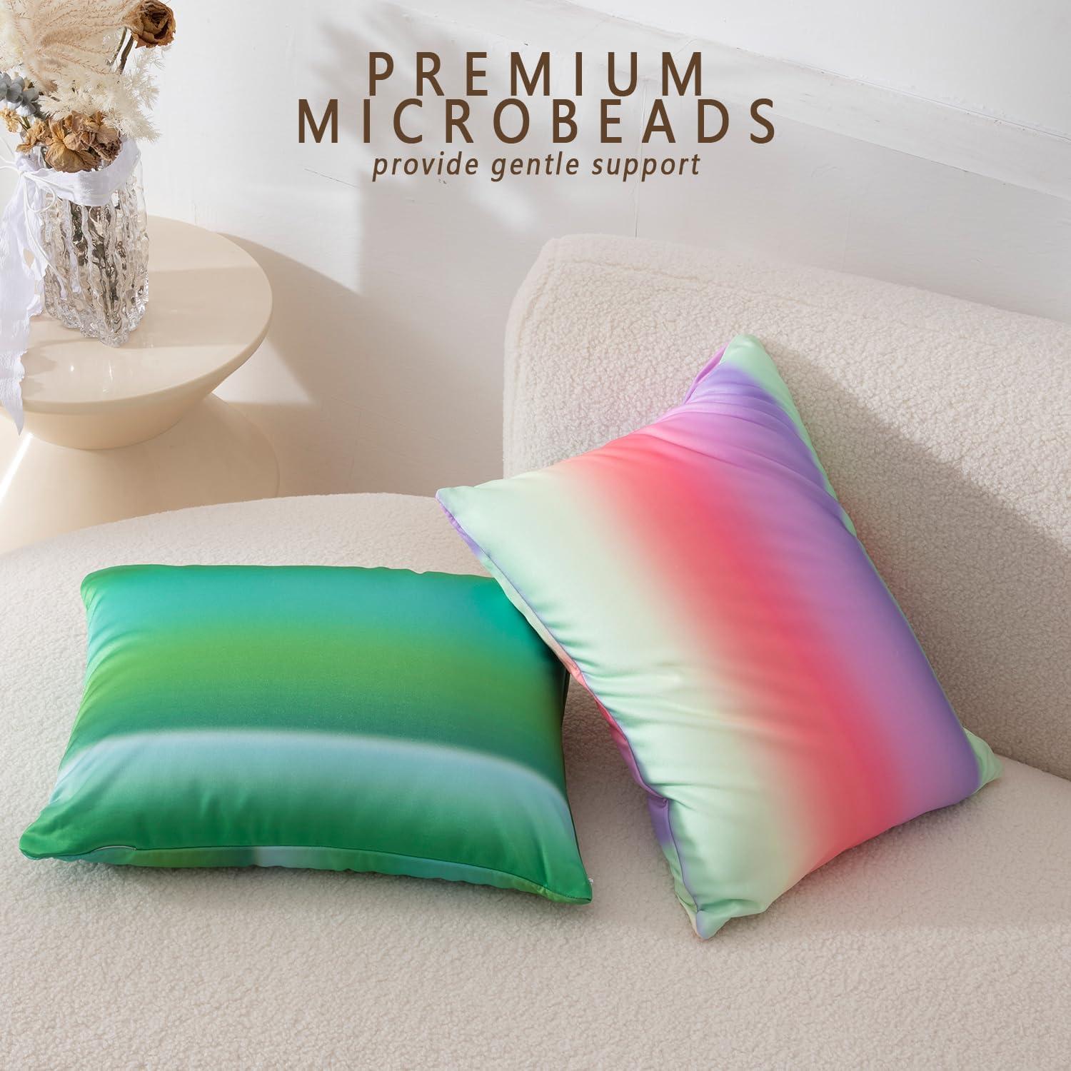 Almohada de Microperlas FABSKIY 16x12 cm Verde Bosque