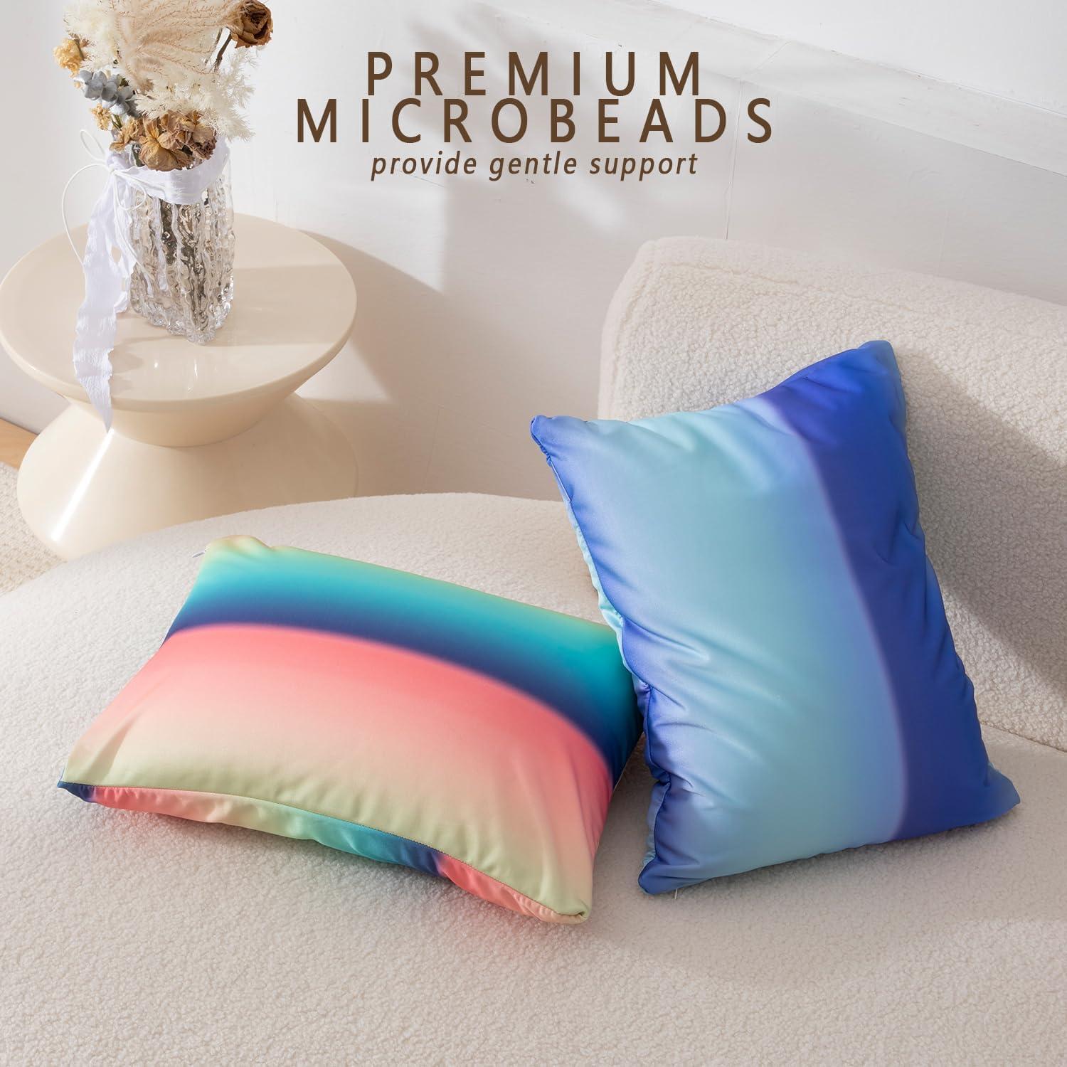 Almohada de Microperlas FABSKIY 16x12 cm Verde Bosque