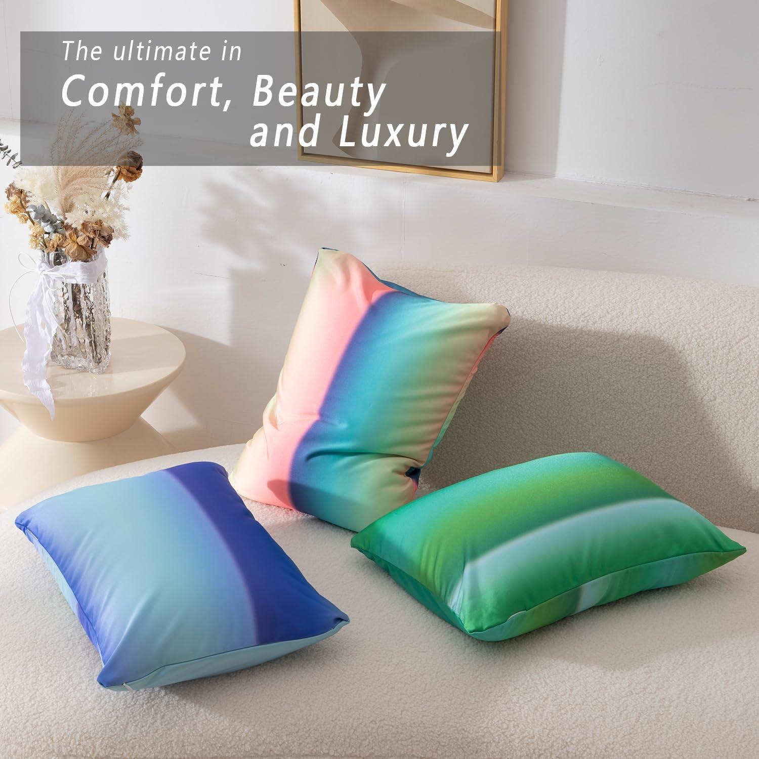 Almohada de Microperlas FABSKIY 16x12 cm Verde Bosque