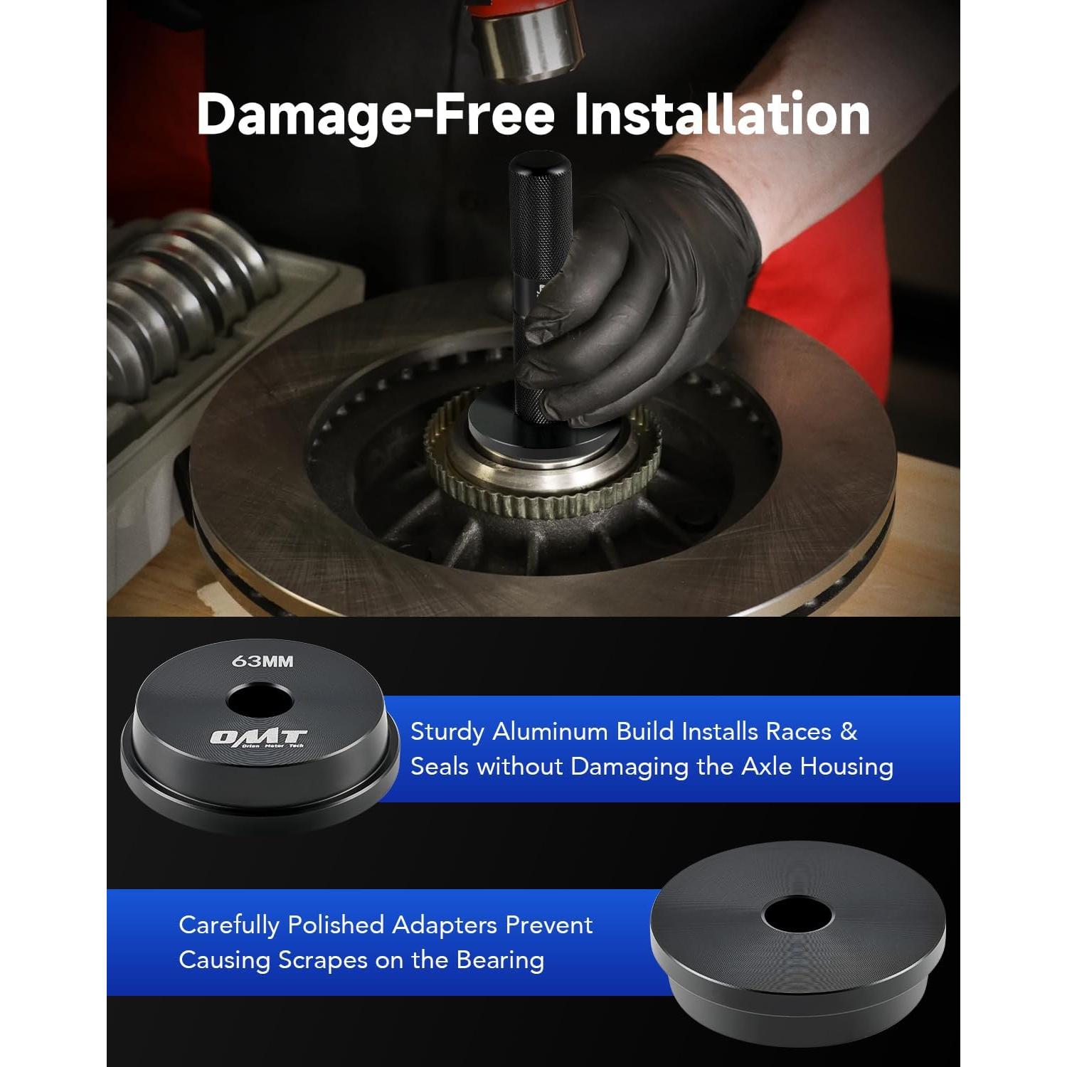 Kit de Prensa de Rodamientos Orion Motor Tech 10 Piezas