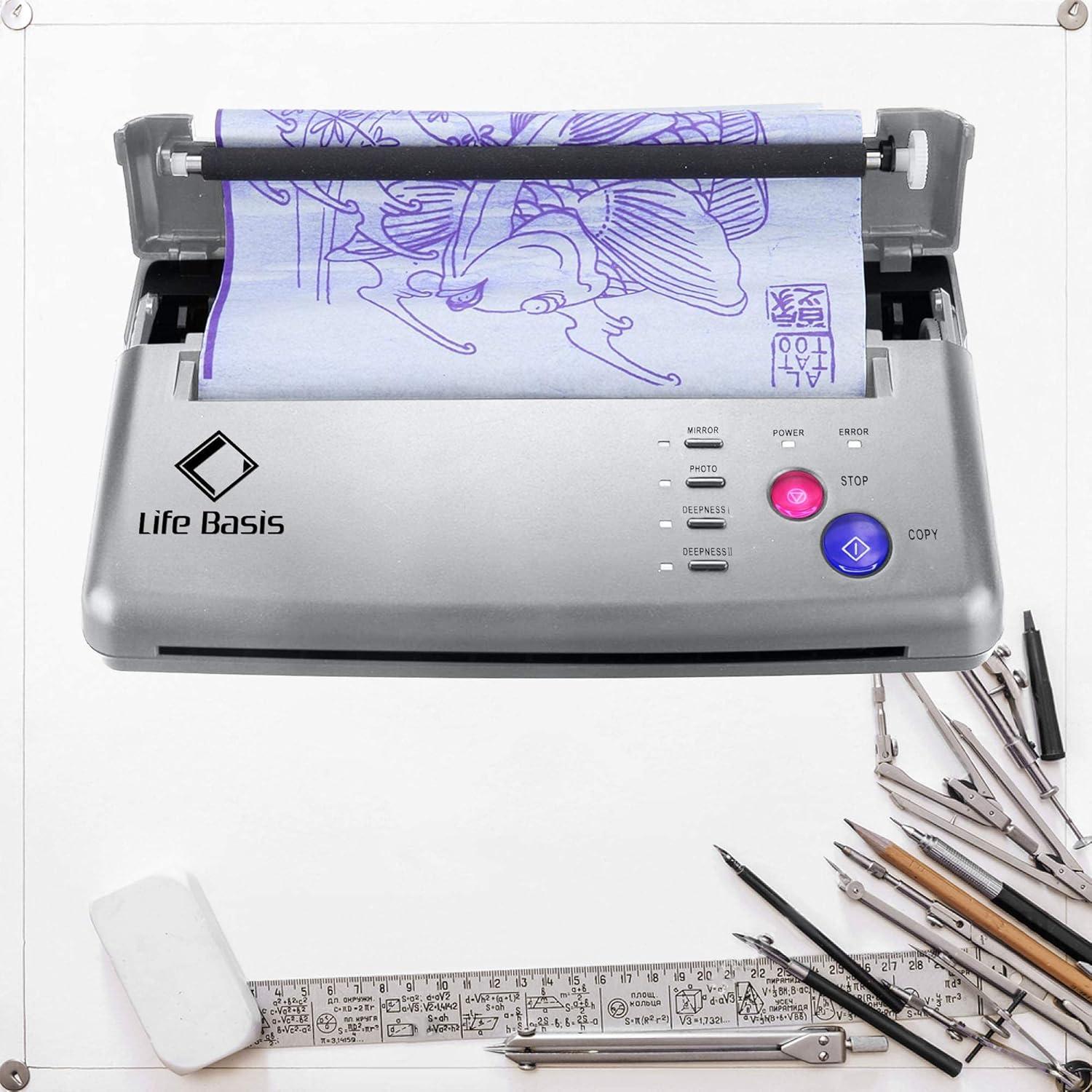 Papel de Transferencia para Tatuajes Life Basis A4 30 Hojas