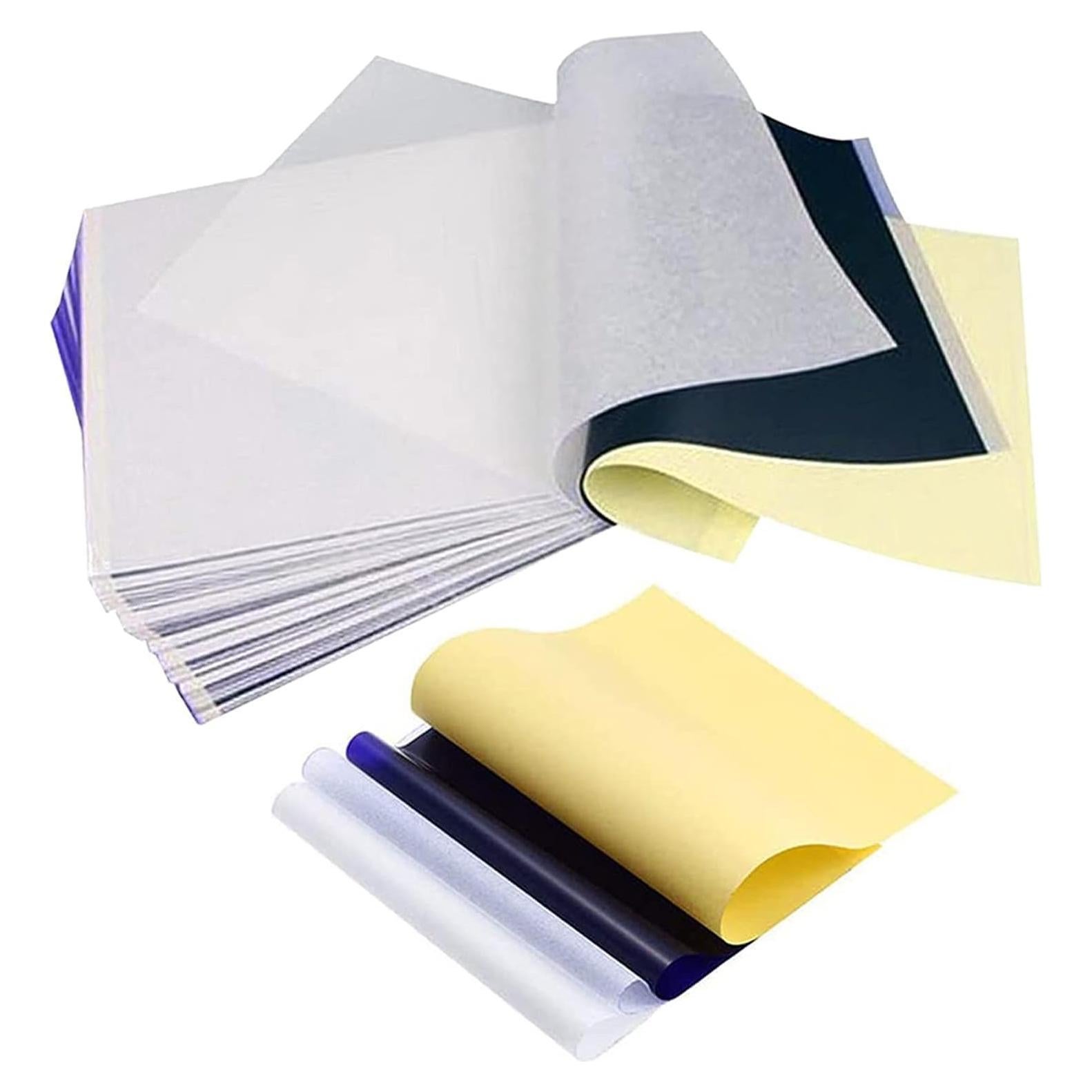 Papel de Transferencia para Tatuajes Beoncall 35 Pcs A4 4 Capas