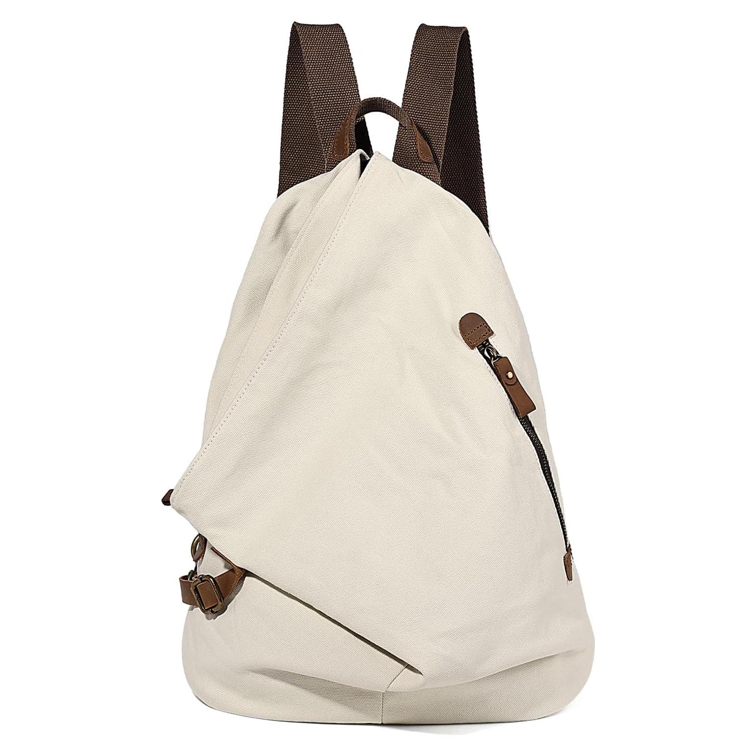Mochila Vintage de Lona KL928 - Grande Casual Unisex 33x17x38cm