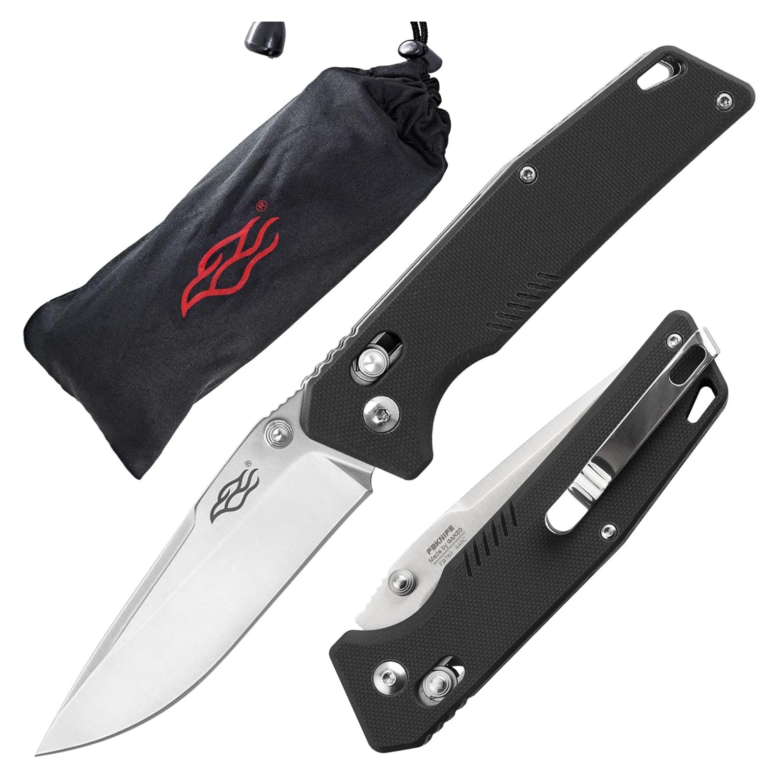 Cuchillo Plegable Firebird Ganzo FB7601 Acero Inoxidable 440C