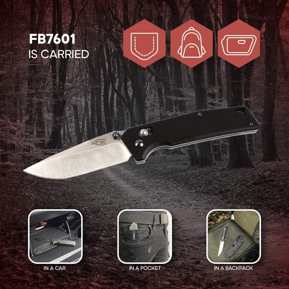 Cuchillo Plegable Firebird Ganzo FB7601 Acero Inoxidable 440C