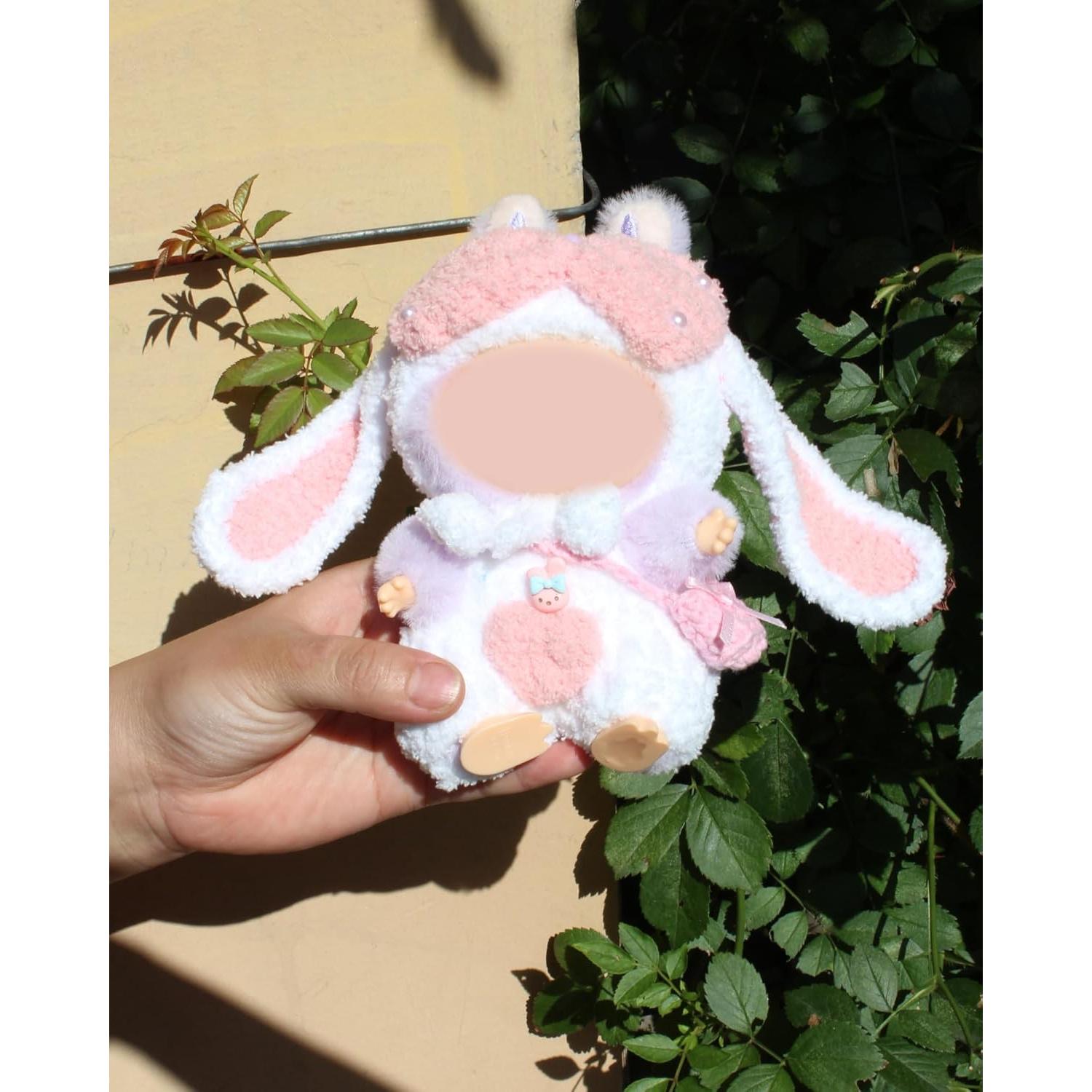 Conjunto de Ropa para Muñeca Gouxuangongzao Conejito 17cm