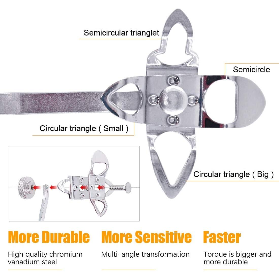 Kit de herramientas para instalación de parabrisas Rustark 12 piezas