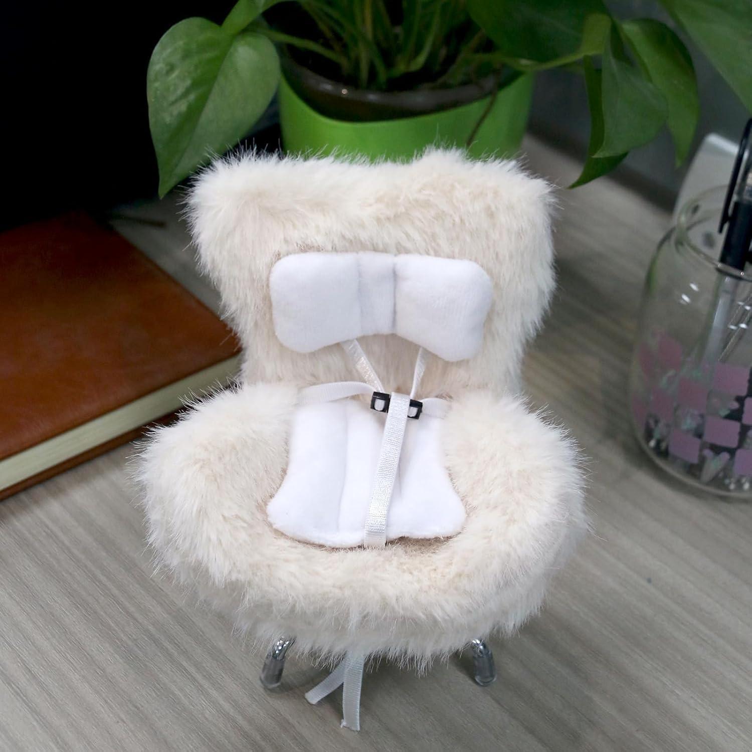 Asiento de Coche para Muñecas Walant Beige - Cojín Suave y Seguro