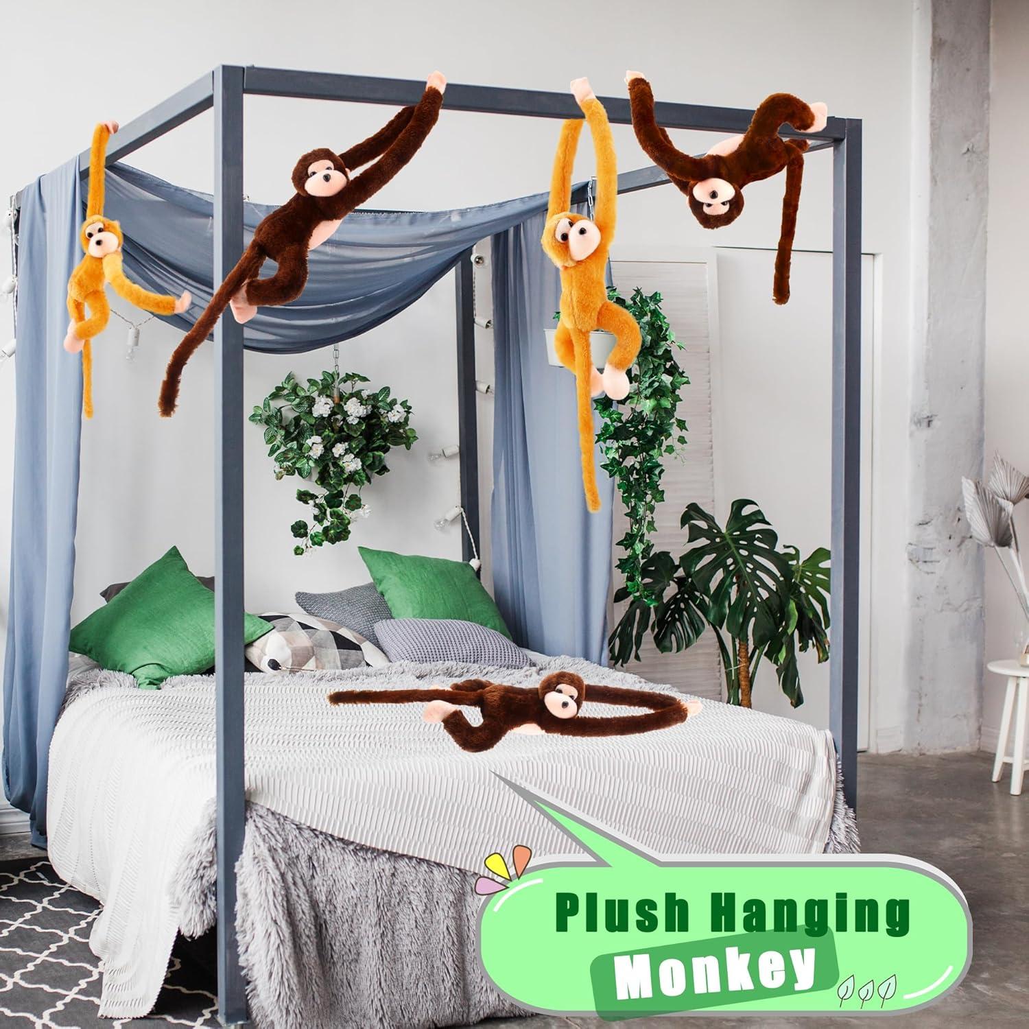 10 Juguetes de Peluche Mono Colgante 60 cm Kugliwa