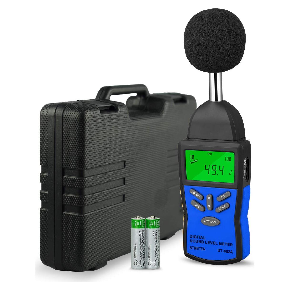 Medidor de Nivel de Sonido BTMETER BT-882A 30-130 dB