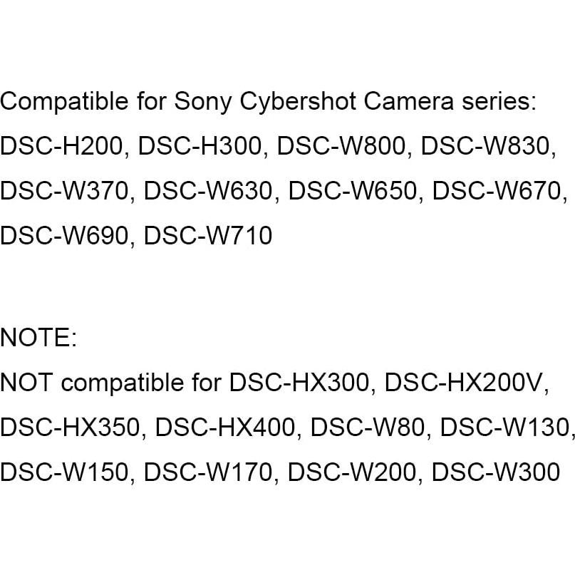 Cable USB de transferencia de datos AILTECK para cámara Sony Cybershot 1m