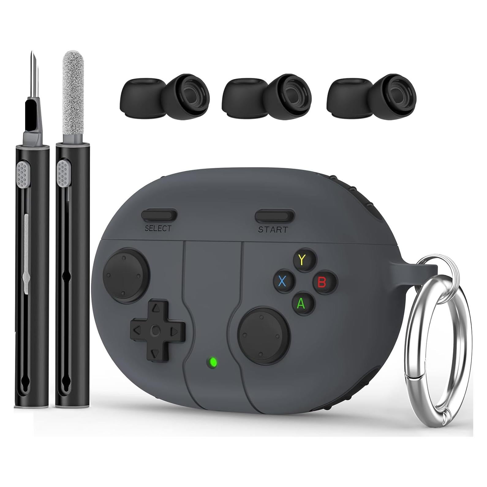 Funda de Silicona para Beats Studio Buds Plus - Gris Oscuro