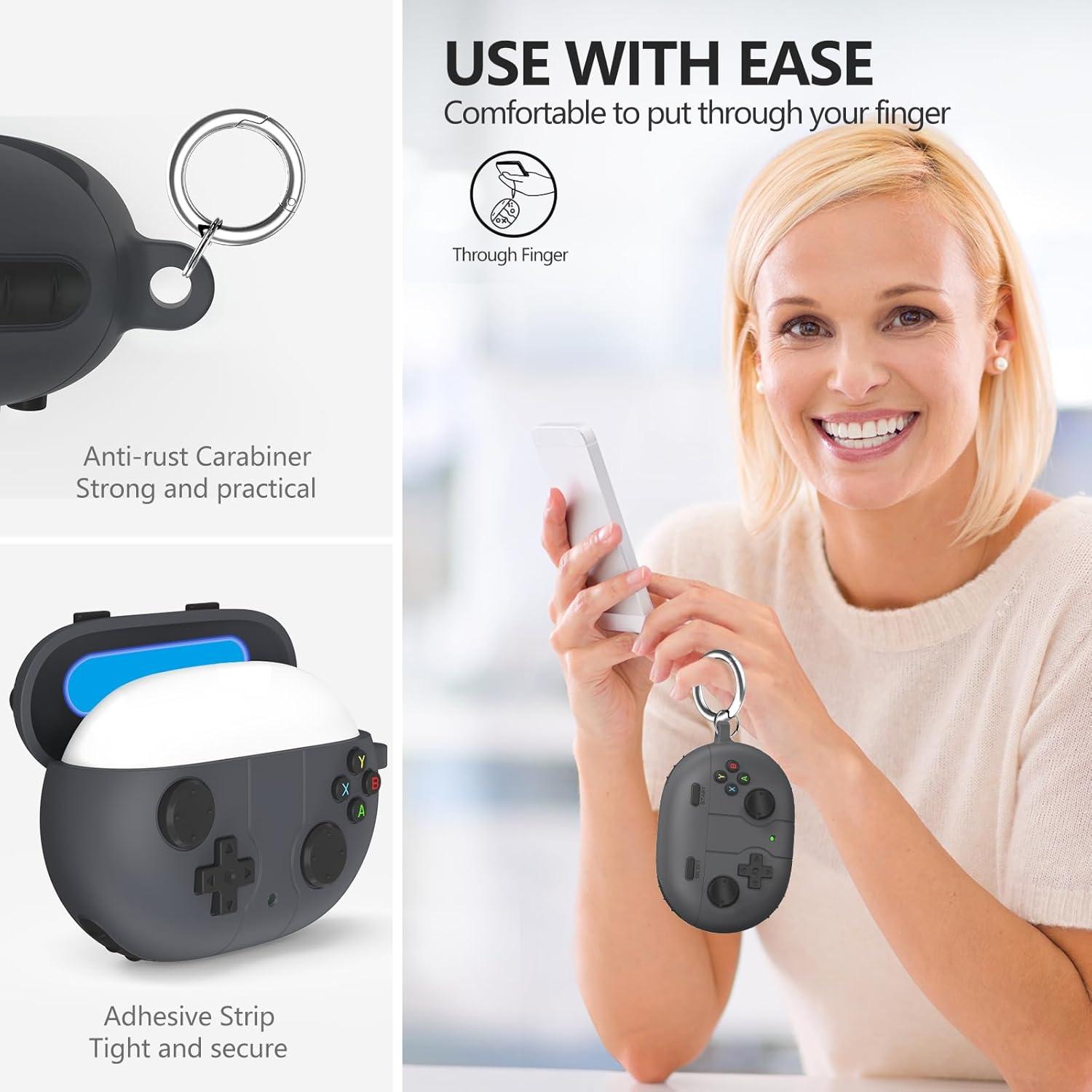 Funda de Silicona para Beats Studio Buds Plus - Gris Oscuro