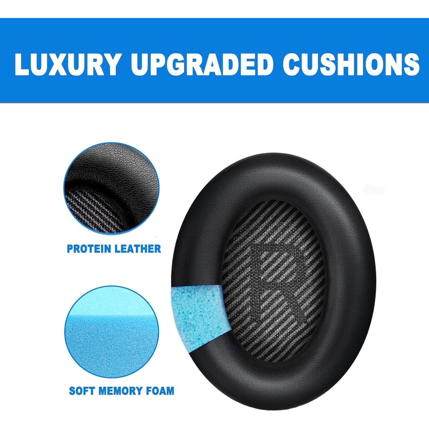 Almohadillas de Repuesto BINGLE para Auriculares Bose QC35/QC25