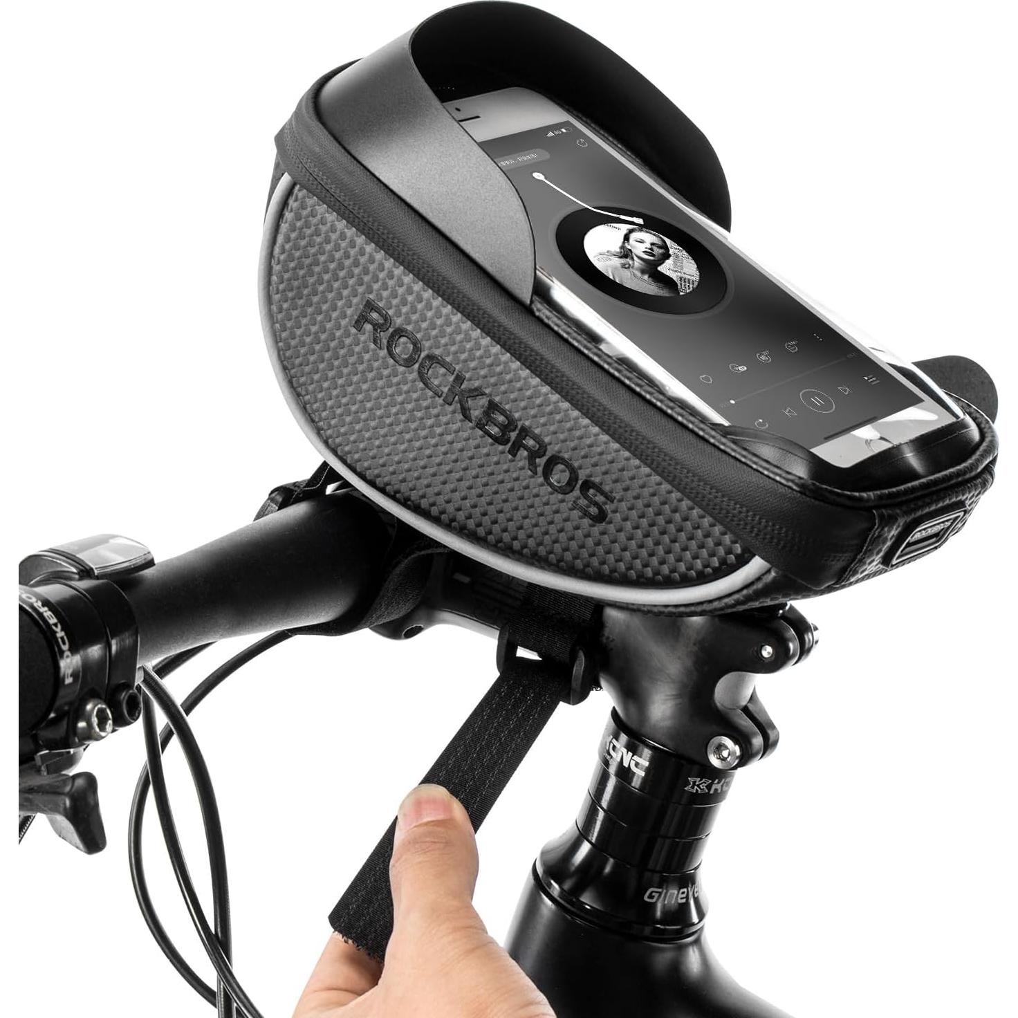 Bolsa de Manillar para Teléfono ROCKBROS Impermeable 1.5L