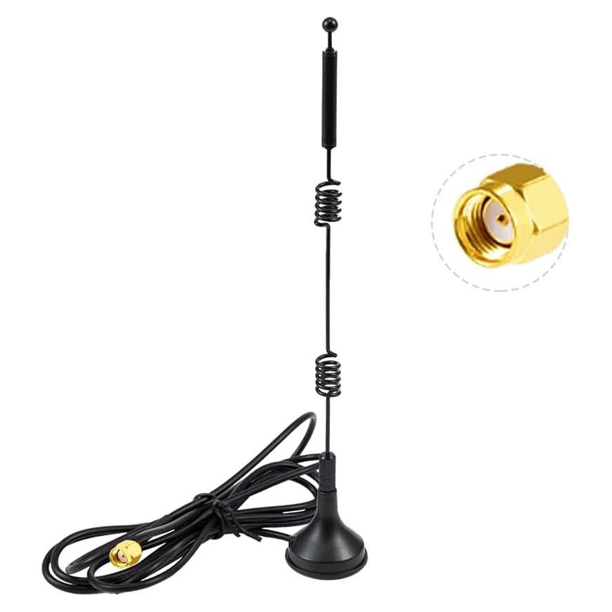 Antena WiFi Doble Banda 12dBi POBADY 1.5m RP-SMA Omnidireccional